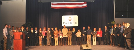 Scholarship recipients and donors 