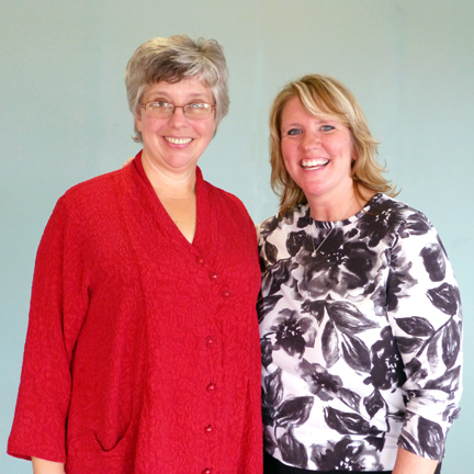 Current MTF President Ruth Werner (Left) and MTF President-Elect Jerrilyn Cambron