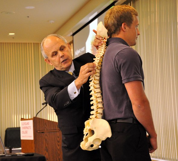 Cleveland Chiropractic College President Dr. Carl S. Cleveland III