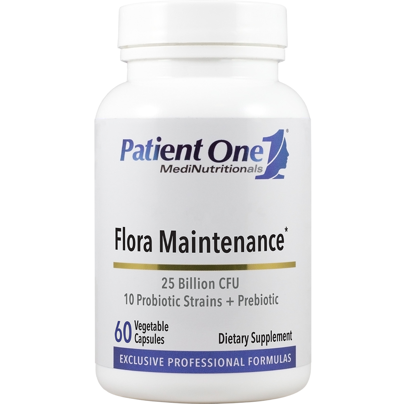 Flora Maintenance White Bottle