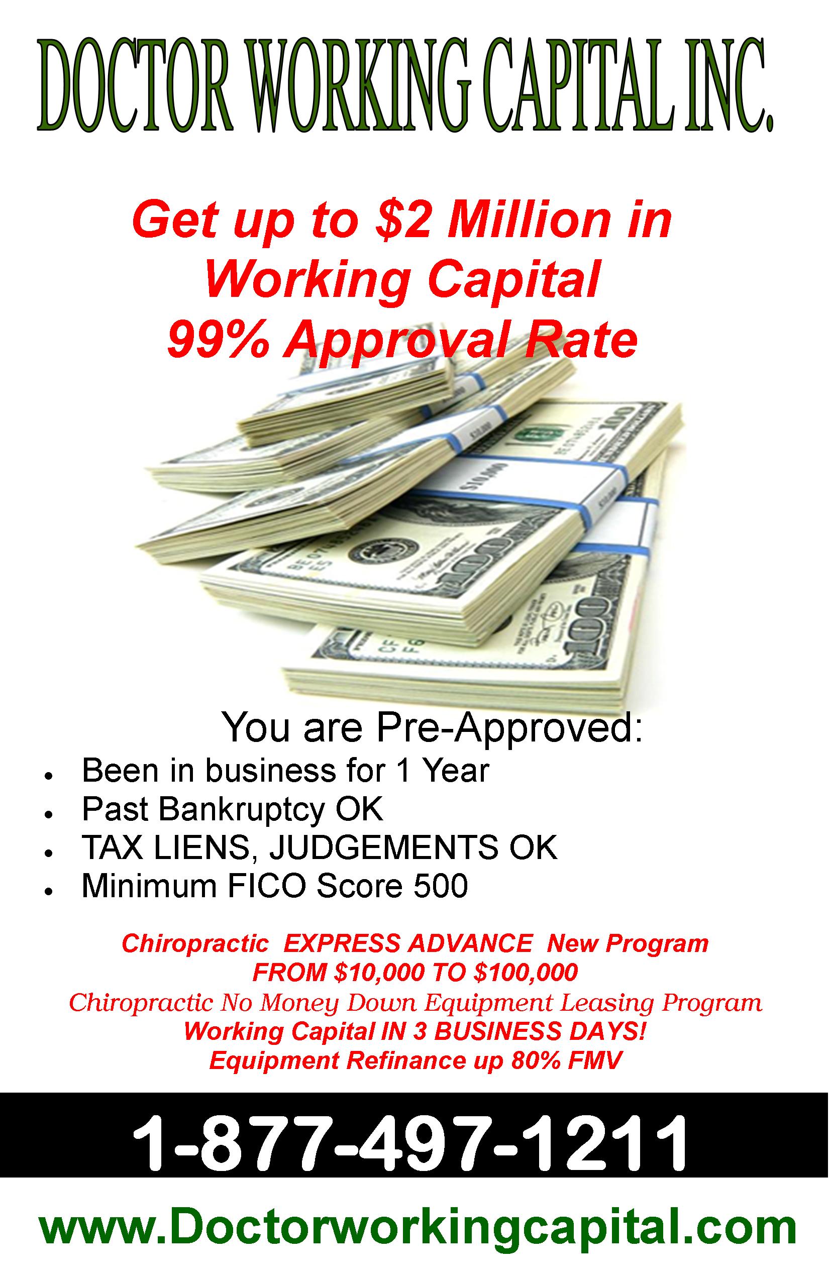 Chiro Working Capital 1 Chiro Working Capital