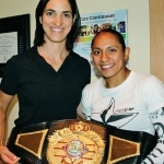 Palmer West alumna provides 'golden' chiropractic care for pro boxing champion