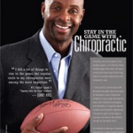 Jerry Rice recommits as spokesman for the Foundation for Chiropractic Progress