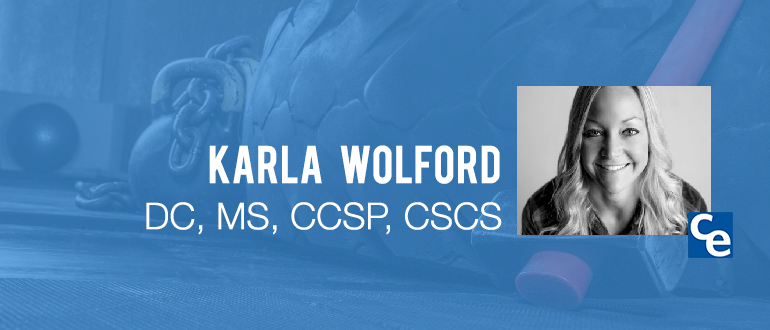 Welcome to "The Future Adjustment Chiropractic Economics" podcast series, our guest today is Karla Wolford, owner of EHP Crossfit.