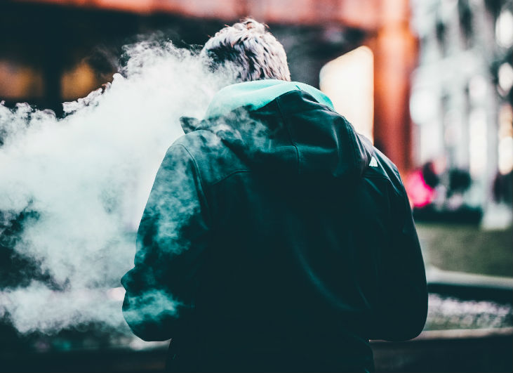 A chiropractic patient who needs to be educated on the dangers of e-cigarettes