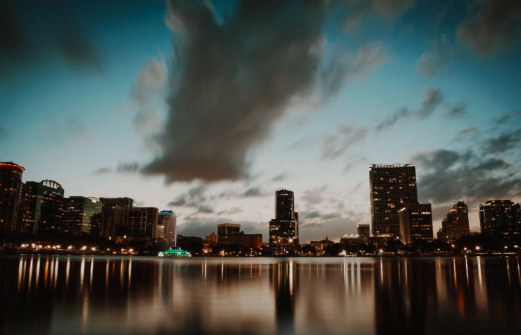 A view of downtown Orlando, the site of The National by FCA