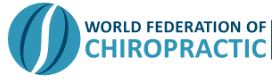 world federation of chiropractic logo