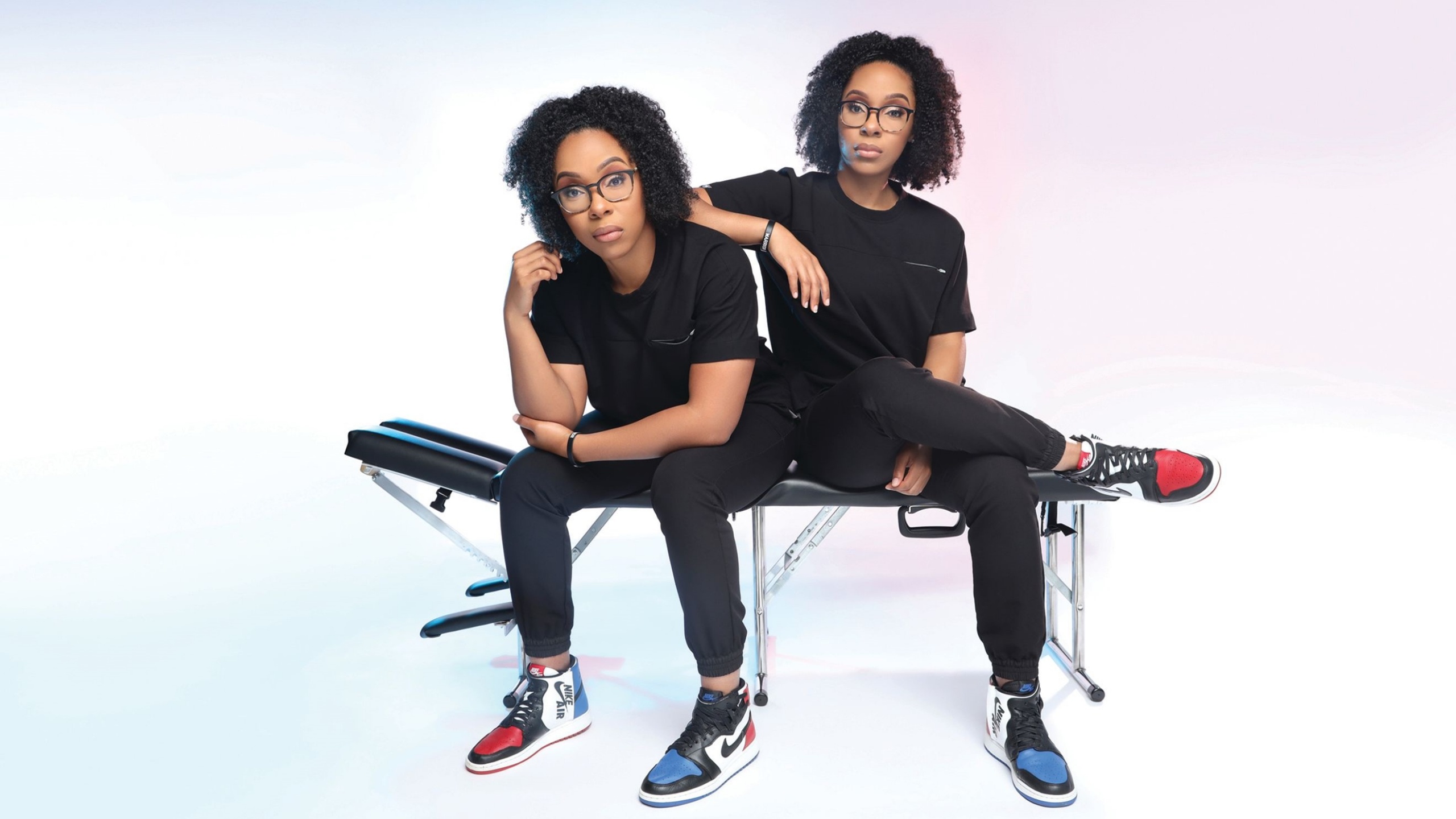 The Harris twins are ready to 'combine our love of food, chiropractic, exercise and business' while educating on the importance of diversity