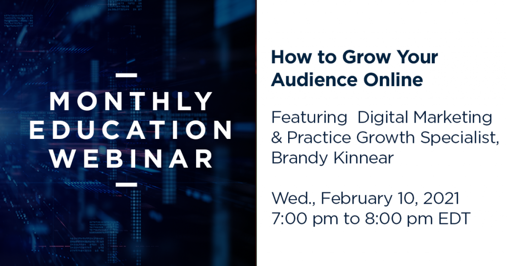 how to grow your audience online webinar