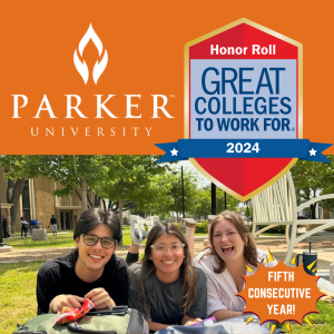 Parker University honored as Great College to Work For, for fifth consecutive year