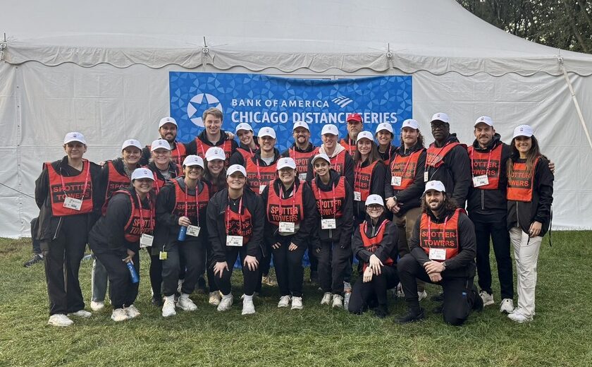 Chicago Marathon medical team students from NUHS