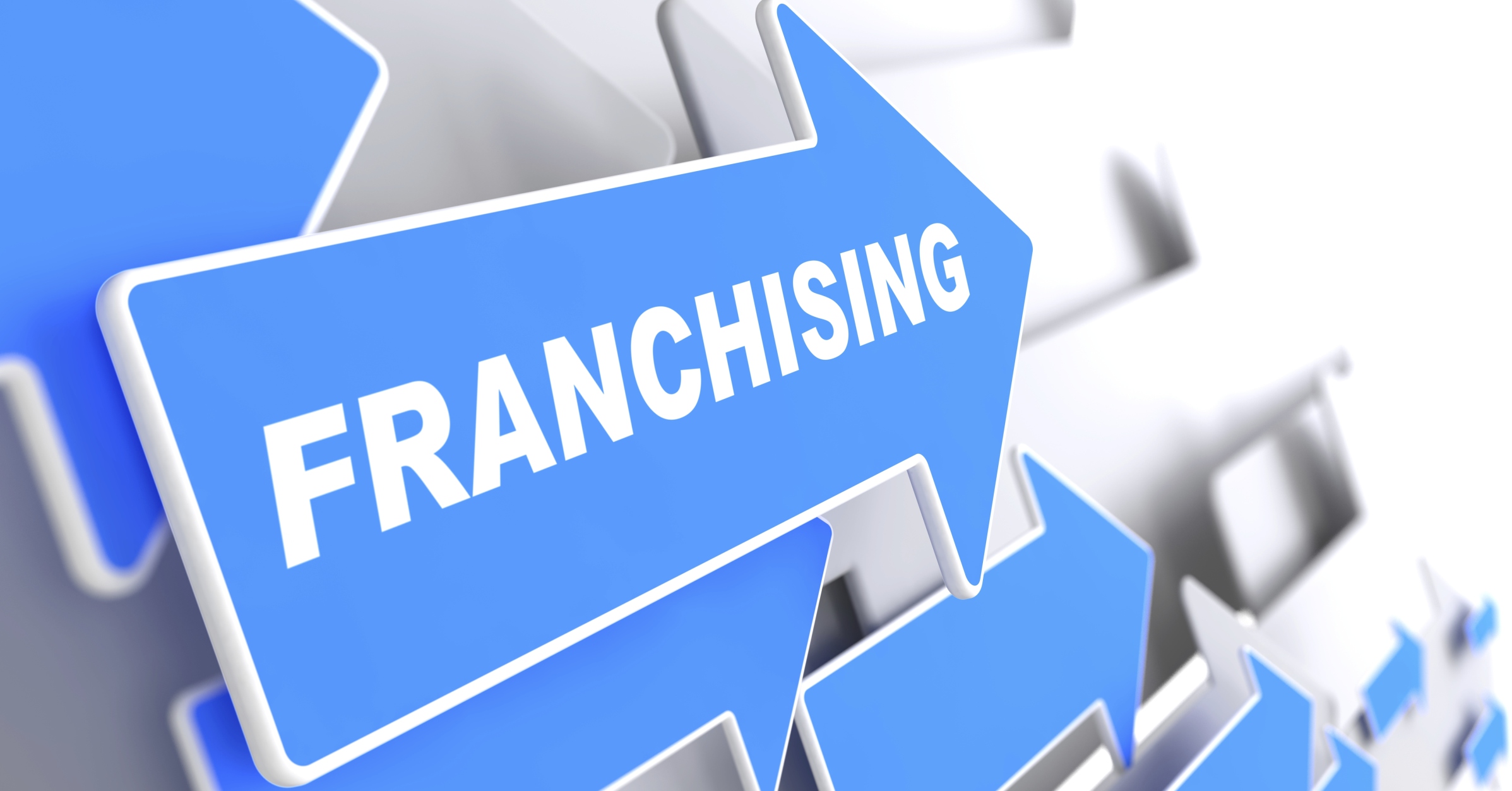 Franchising and blue arrows