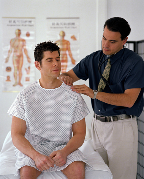 Doctor and patient